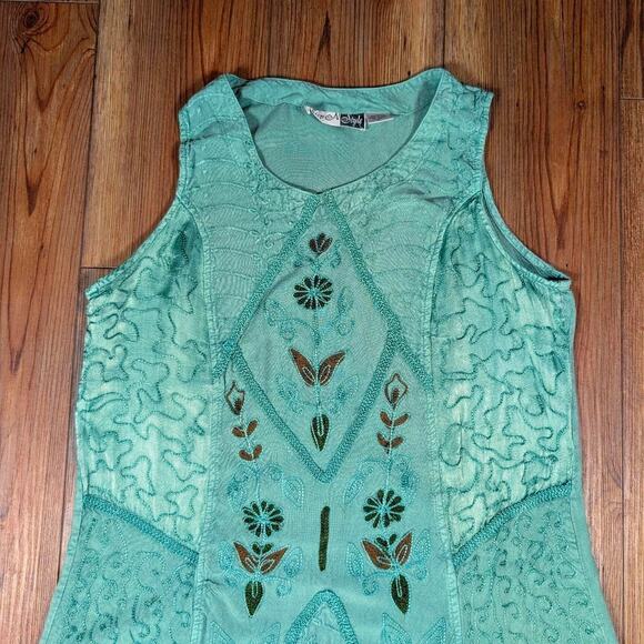 Vintage Step n Style Embroidered Boho Dress - Picture 3 of 8